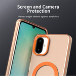 Til Samsung Galaxy F06 5G / M06 5G Magnetisk Cover Anti-fald Hybrid Telefon Bagcover