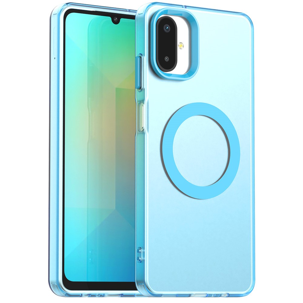 Til Samsung Galaxy F06 5G / M06 5G Magnetisk Cover Anti-fald Hybrid Telefon Bagcover