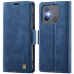 AUTSPACE For Xiaomi Redmi 12C 4G / Xiaomi Redmi 11A 4G Case  A11 RFID Blocking Retro Leather Cell Phone Wallet Cover