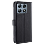For Xiaomi 14T Pro Leather Case Zipper Pocket Wallet Phone Cover with 2 Straps