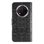Phone Case For Honor Magic7 Lite 5G / X60 Pro 5G / X9c 5G PU Leather Mandala Imprinted Design Wallet Cover