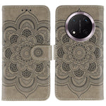Phone Case For Honor Magic7 Lite 5G / X60 Pro 5G / X9c 5G PU Leather Mandala Imprinted Design Wallet Cover
