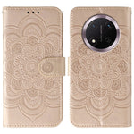 Phone Case For Honor Magic7 Lite 5G / X60 Pro 5G / X9c 5G PU Leather Mandala Imprinted Design Wallet Cover