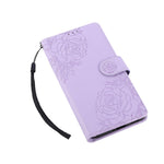 For Xiaomi Redmi Note 13 Pro+ 5G Case Rose Flower PU Leather Wallet Phone Cover with 3 Card Slots