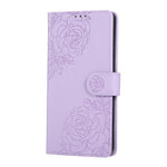For Xiaomi Redmi Note 13 Pro+ 5G Case Rose Flower PU Leather Wallet Phone Cover with 3 Card Slots