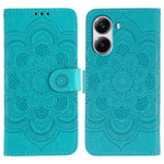 For Xiaomi Poco X7 Pro 5G / Redmi Turbo 4 5G Case PU Leather Mandala Imprinted Design Wallet Phone Cover