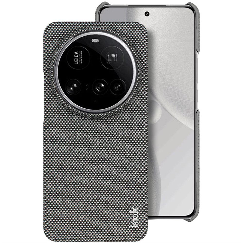 IMAK Ruiyi Series for Xiaomi 15 Ultra Case Fabric Texture Leather+PC Phone Back Cover