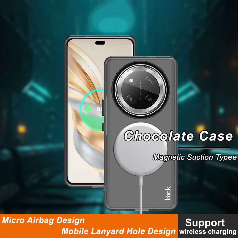 IMAK Phone Case For Honor X60 Pro 5G / X9c 5G / Magic7 Lite 5G Magnetic Case PC + TPU Protective Back Cover