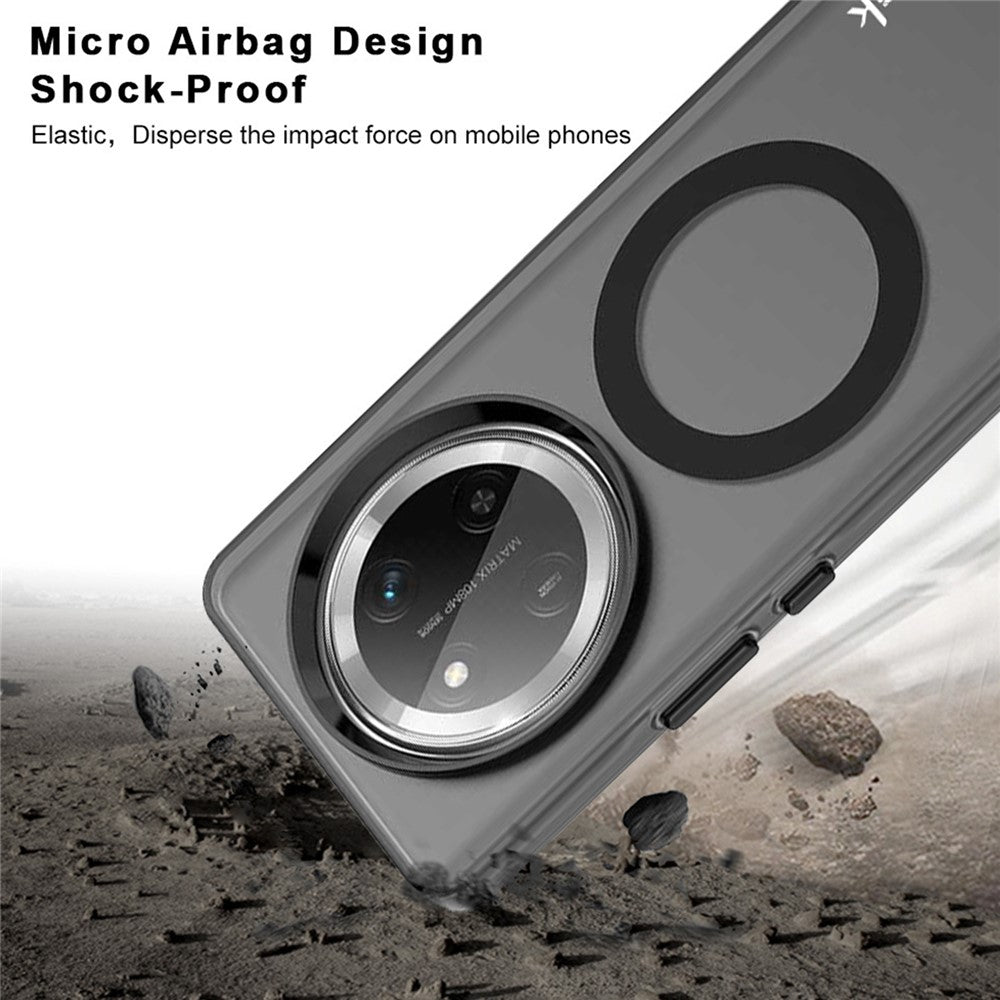 IMAK Phone Case For Honor X60 Pro 5G / X9c 5G / Magic7 Lite 5G Magnetic Case PC + TPU Protective Back Cover