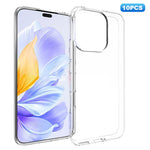 10 stk./pakke For Honor 400 Lite 5G etui Vandmærkefri TPU beskyttende gennemsigtigt telefoncover