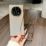 For Oppo Find N5 5G Case Sparkling Glitter Hard PC Phone Cover