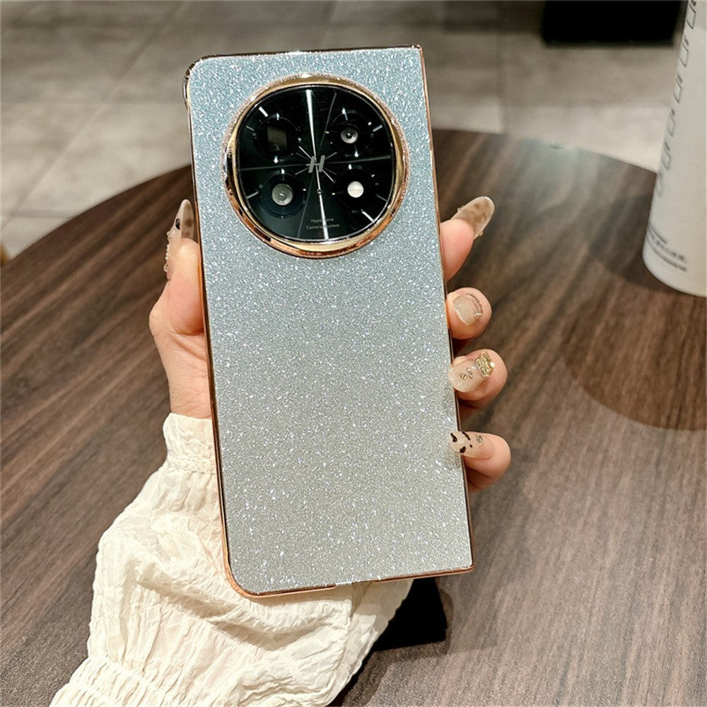 For Oppo Find N5 5G Case Sparkling Glitter Hard PC Phone Cover