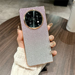 For Oppo Find N5 5G Case Sparkling Glitter Hard PC Phone Cover