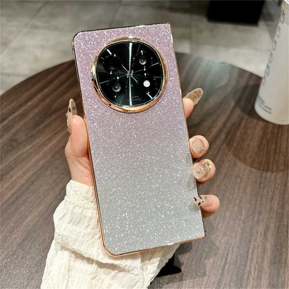 For Oppo Find N5 5G Case Sparkling Glitter Hard PC Phone Cover
