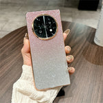 For Oppo Find N5 5G Case Sparkling Glitter Hard PC Phone Cover