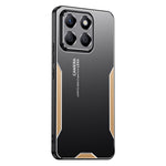 For Honor X8c 4G Phone Case Aluminium Alloy TPU PC Back Cover
