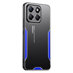 For Honor X8c 4G Phone Case Aluminium Alloy TPU PC Back Cover