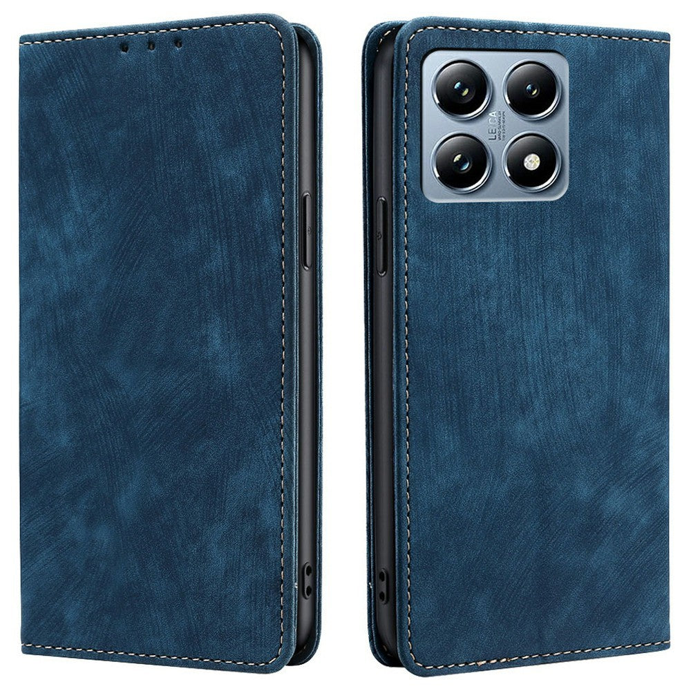 For Xiaomi 14T Pro Case RFID Blocking Wallet Leather Phone Cover