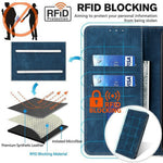 For Xiaomi 14T Pro Case RFID Blocking Wallet Leather Phone Cover
