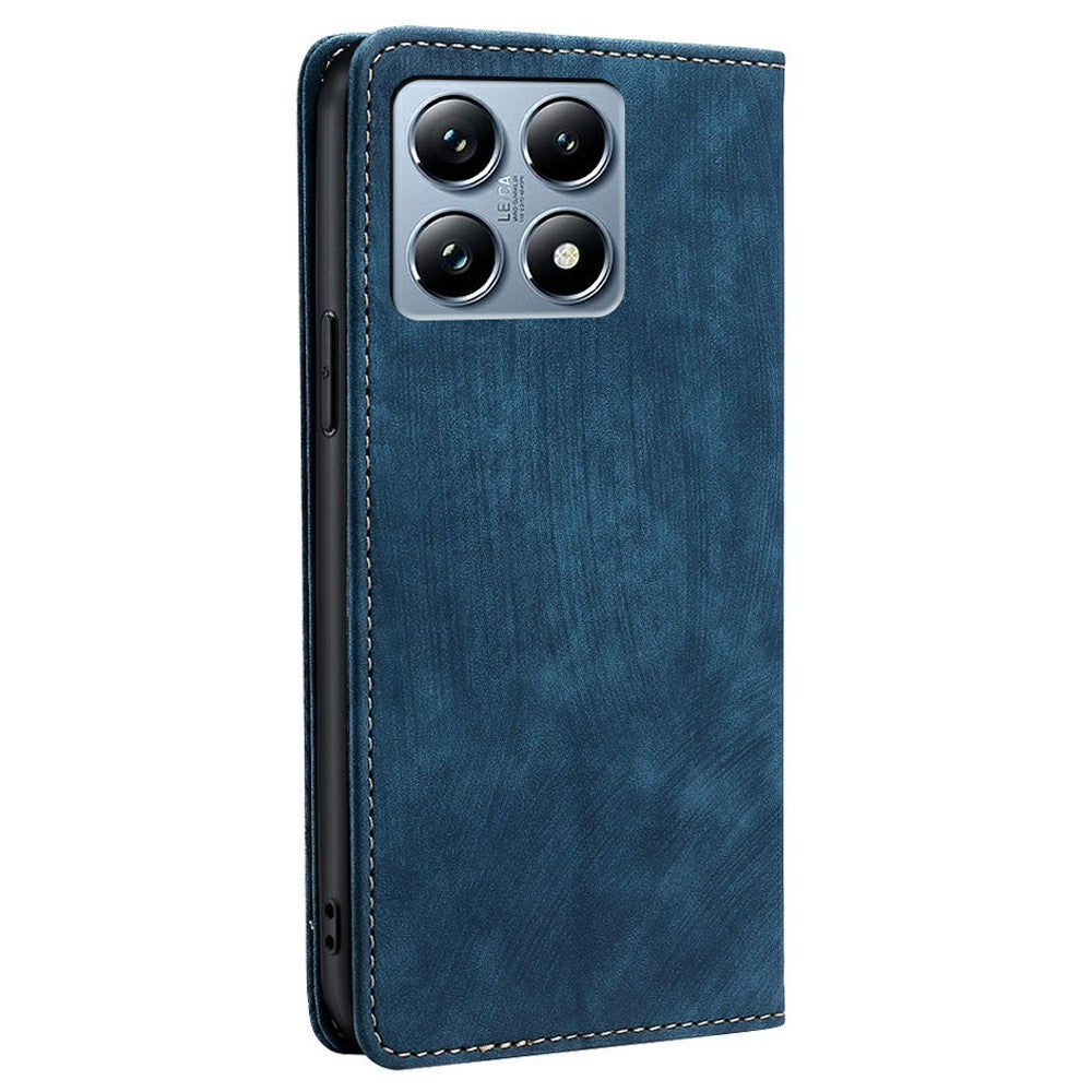 For Xiaomi 14T Pro Case RFID Blocking Wallet Leather Phone Cover