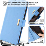 For Xiaomi 14T Pro Case PU Leather Wallet Stand Phone Cover with Crossbody Shoulder Strap