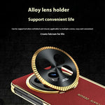 For Oppo Find N5 5G Magnetic Case PU + PC Phone Cover Built In Screen Protector with Lens Kickstand