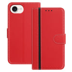 Til iPhone 17e / 16e Telefoncovers Pung Stativ Farve Samling Lædercover med Magnetlås