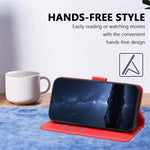Til iPhone 17e / 16e Telefoncovers Pung Stativ Farve Samling Lædercover med Magnetlås