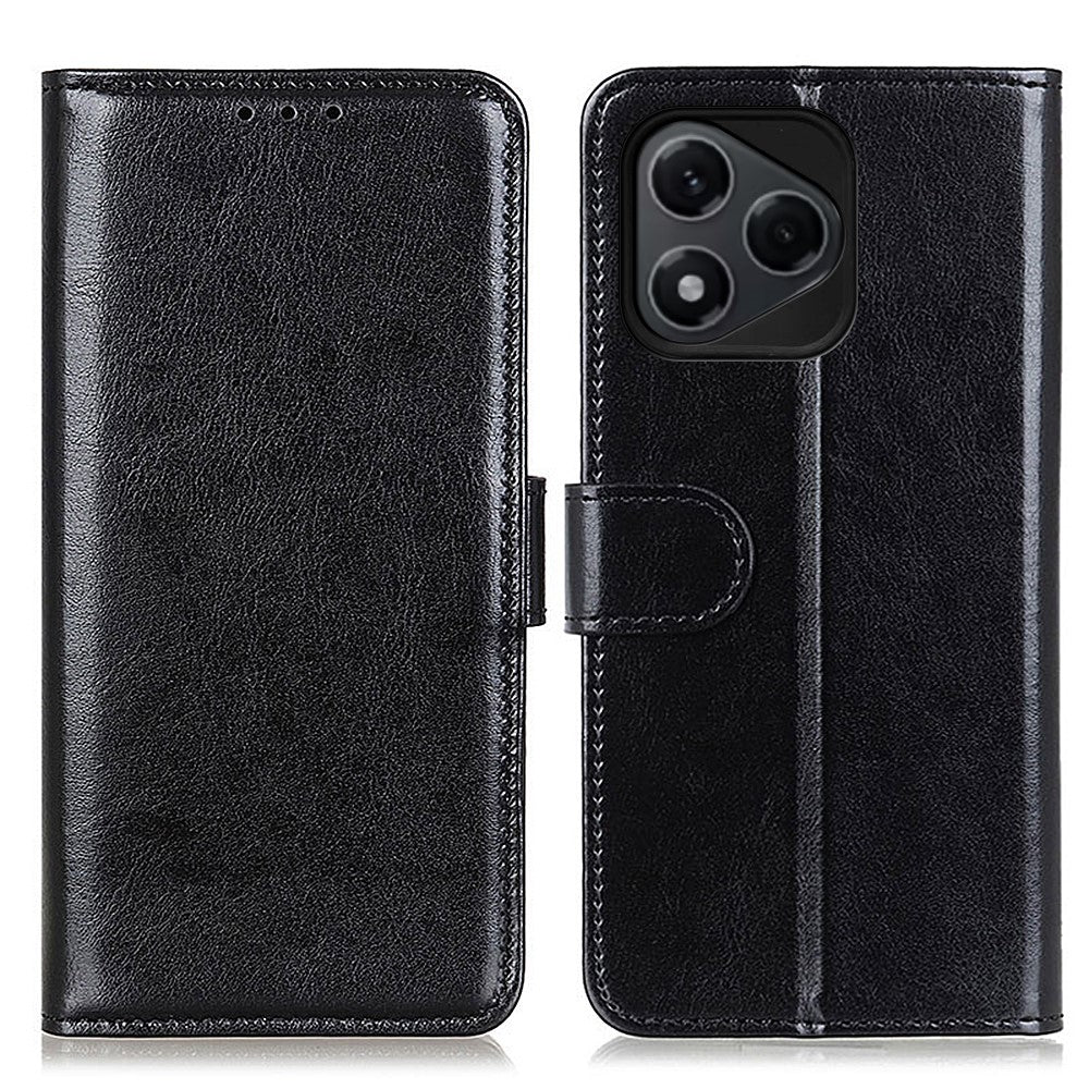 For Honor 400 Lite 5G Case Crazy Horse Texture PU Leather Phone Stand Cover