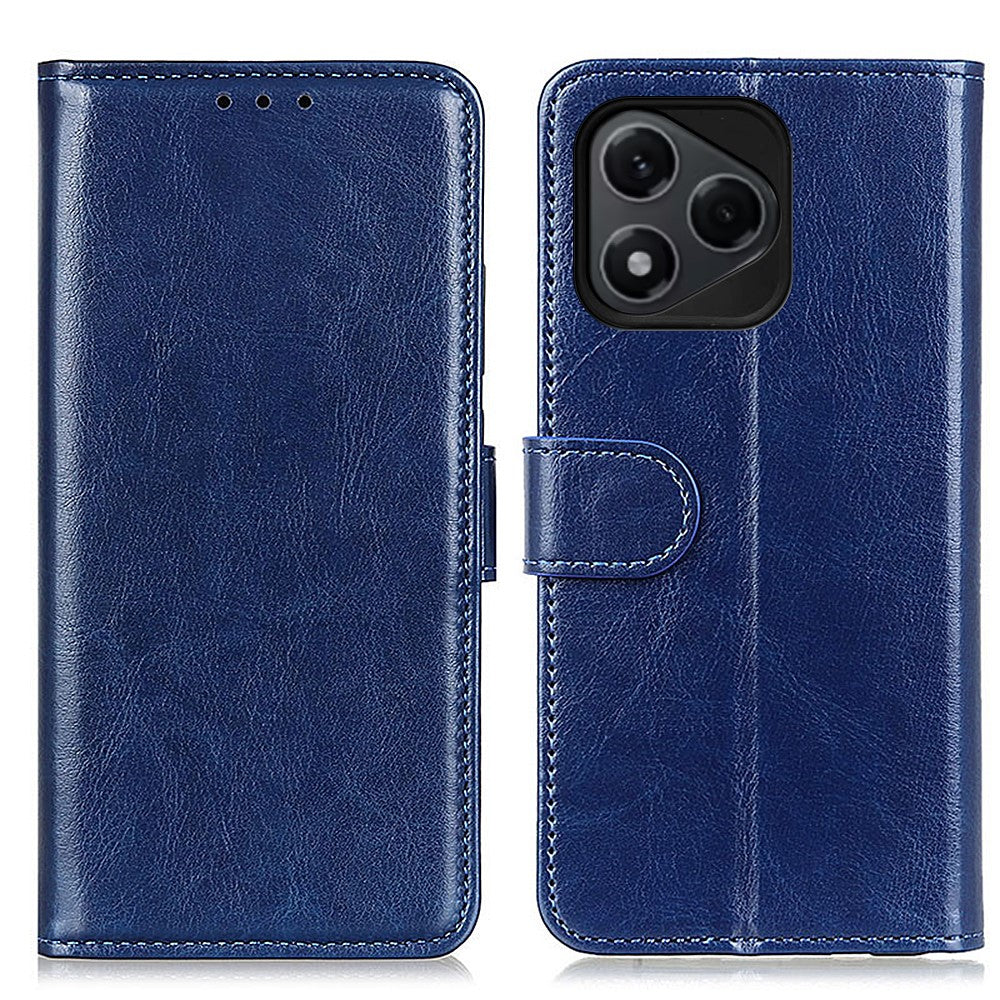 For Honor 400 Lite 5G Case Crazy Horse Texture PU Leather Phone Stand Cover
