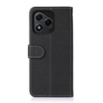 KHAZNEH For Honor 400 Lite 5G Case Genuine Cow Leather Flip Phone Cover