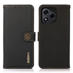 KHAZNEH for Honor 400 Lite 5G Case Genuine Cow Leather RFID Blocking Wallet Phone Cover