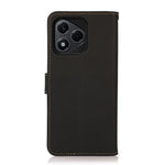 KHAZNEH for Honor 400 Lite 5G Case Genuine Cow Leather RFID Blocking Wallet Phone Cover