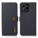 KHAZNEH for Honor 400 Lite 5G Case Genuine Cow Leather RFID Blocking Wallet Phone Cover