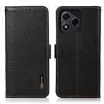 KHAZNEH for Honor 400 Lite 5G Phone Case Genuine Cow Leather Cover RFID Blocking