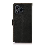 KHAZNEH for Honor 400 Lite 5G Phone Case Genuine Cow Leather Cover RFID Blocking