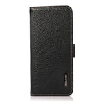 KHAZNEH for Honor 400 Lite 5G Phone Case Genuine Cow Leather Cover RFID Blocking