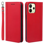 HX01 För Xiaomi Redmi Note 14 4G (164.84mm) Plånboksfodral Magnetisk Stängning PU-läder mobilfodral