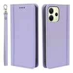 HX01 För Xiaomi Redmi Note 14 4G (164.84mm) Plånboksfodral Magnetisk Stängning PU-läder mobilfodral