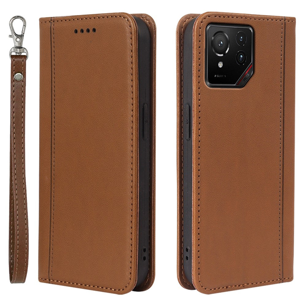 HX01 For Asus ROG Phone 9 5G Wallet Case Magnetic Closing PU Leather Phone Cover