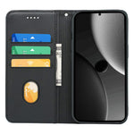 HX01 For Xiaomi 15 Ultra Wallet Case Magnetic Closing PU Leather Phone Cover
