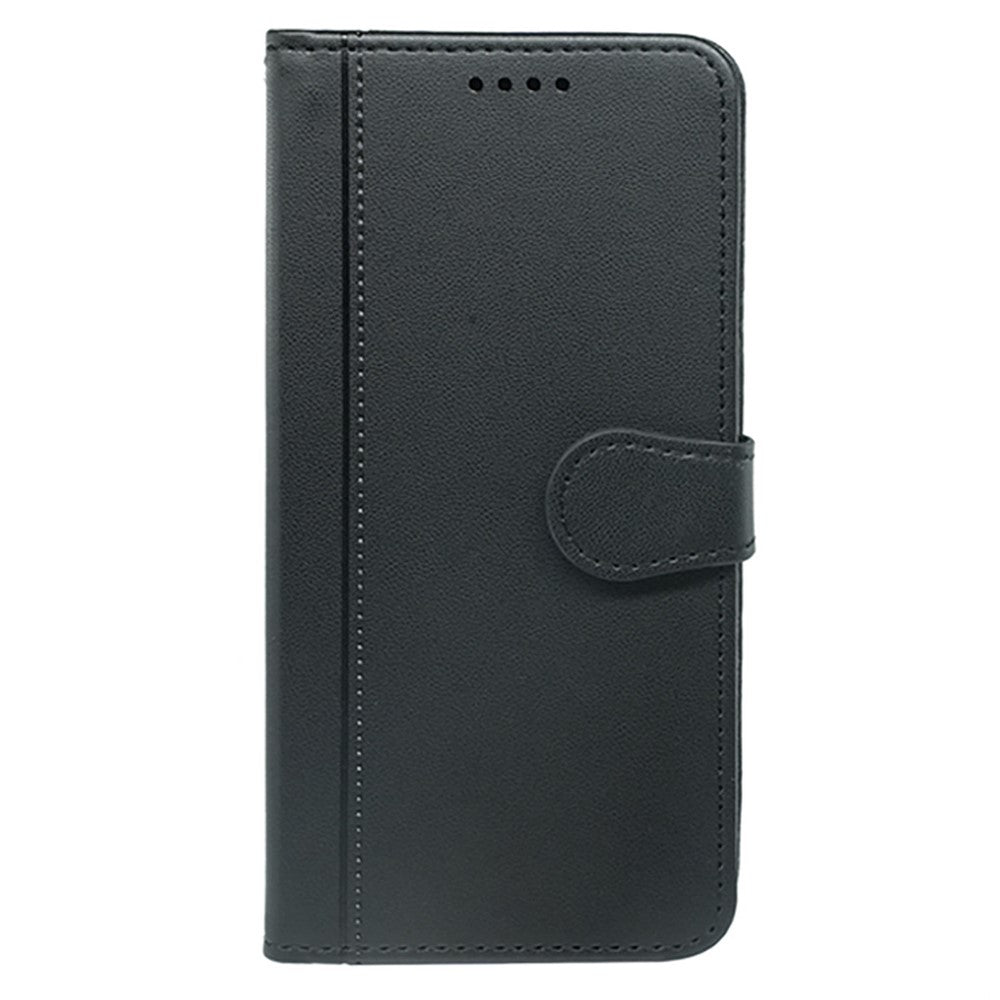 For Xiaomi Redmi Note 14 4G (164.84mm) Wallet Case Magnetic Snap Leather Phone Cover with Strap