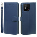 For Asus ROG Phone 9 5G Wallet Case Magnetic Snap Leather Phone Cover with Strap