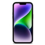 For iPhone 14 Plus Solid Silicone Drop Protection Phone Case Soft Fiber Lining Slim Fit Shockproof Protective Cover