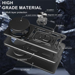 For Xiaomi 15 Ultra Case with Slide Camera Lid PC + TPU Kickstand Phone Cover