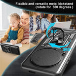 For Xiaomi 15 Ultra Case with Slide Camera Lid PC + TPU Kickstand Phone Cover