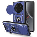 For Xiaomi 15 Ultra Case with Slide Camera Lid PC + TPU Kickstand Phone Cover