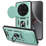 For Xiaomi 15 Ultra Case with Slide Camera Lid PC + TPU Kickstand Phone Cover