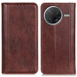 Stand-etui til Xiaomi Poco F7 Pro 5G / F7 Ultra 5G / Redmi K80 Pro 5G / K80 5G, delt lædercover med litchi-struktur og pung
