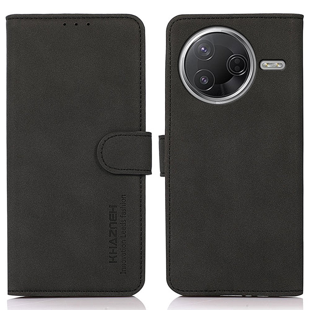 KHAZNEH PU Leather Case For Xiaomi Poco F7 Pro 5G  /  F7 Ultra 5G  /  Redmi K80 Pro 5G  /  K80 5G Wallet Stand Phone Cover